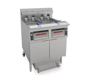 Double-Tank Electric Deep Fryer with Filtration System Type JBN51