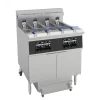 Four Tank Electric Deep Fryer with Touchscreen Panel Type JBN13